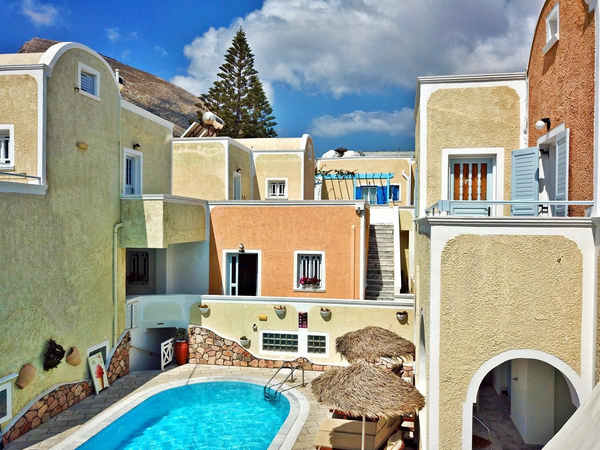 Sellada Apartments Kamári Kültér fotó